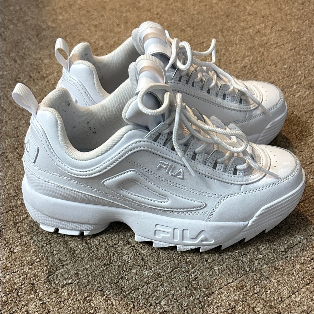 Fila Women's Chunky White Sneakers